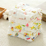 Lot de 2 serviettes de salive en gaze de coton à 6 couches, tissu seersucker médical, petite écharpe carrée