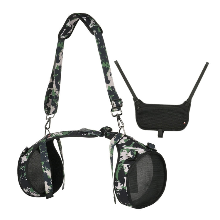 Sac de rangement avec sangle d'épaule simple pour enceinte JBL Boombox Bluetooth, housse camouflage, étui + sac téléphone camouflage