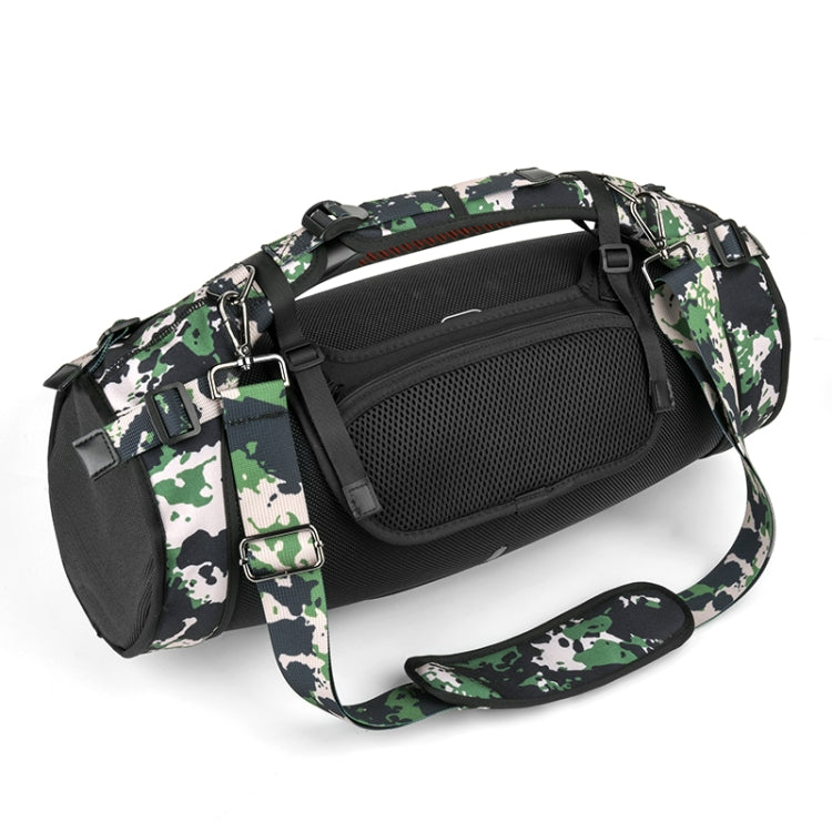 Sac de rangement avec sangle d'épaule simple pour enceinte JBL Boombox Bluetooth, housse camouflage, étui + sac téléphone camouflage