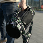 Sac de rangement avec sangle d'épaule simple pour enceinte JBL Boombox Bluetooth, housse camouflage, étui + sac téléphone camouflage