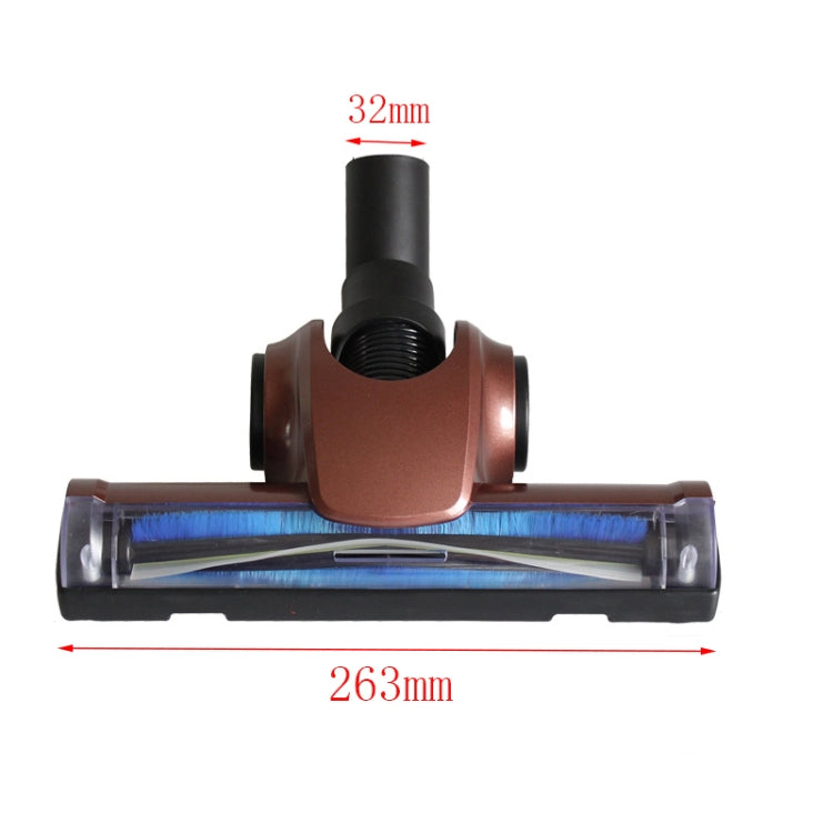 Accessoires Aspirateur Brosse à Vent Tête de Brosse Spéciale pour Plancher en Bois, Tête de Brosse 32mm