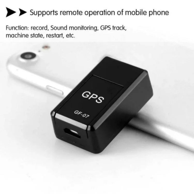 Mini traceur GPS GF07 avec puissant aimant, enregistrement vocal, dispositif anti-perte, prend en charge uniquement le réseau 2G, GF07