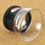Loupe monoculaire 15X de poche portable, loupe tube pour réparation et carte