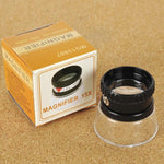 Loupe monoculaire 15X de poche portable, loupe tube pour réparation et carte