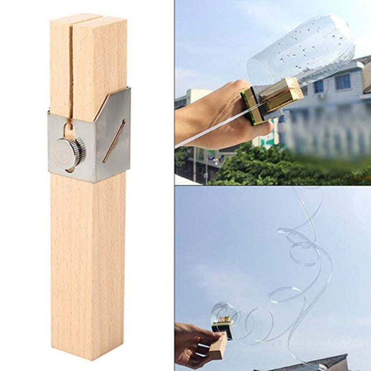 Outil créatif de découpe de bouteilles en plastique portable pour bricolage extérieur, outil de découpe manuel