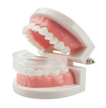 Appareil Orthodontique Simulation en Silicone Appareils Anti-Molaires pour la Nuit, Première étape, Deuxième étape, Troisième étape