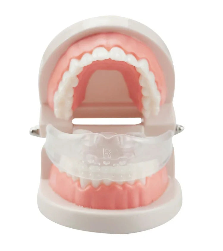 Appareil Orthodontique Simulation en Silicone Appareils Anti-Molaires pour la Nuit, Première étape, Deuxième étape, Troisième étape
