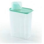 Boîte de rangement transparente en plastique pour lessive, 2L, 3L