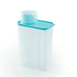 Boîte de rangement transparente en plastique pour lessive, 2L, 3L