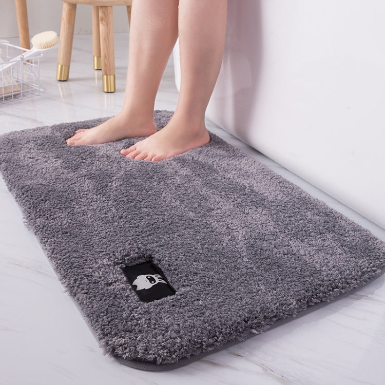 Tapis de bain absorbant antidérapant pour WC et chambre à coucher, 40x60cm, 50x80cm