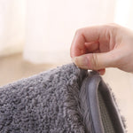 Tapis de bain absorbant antidérapant pour WC et chambre à coucher, 40x60cm, 50x80cm