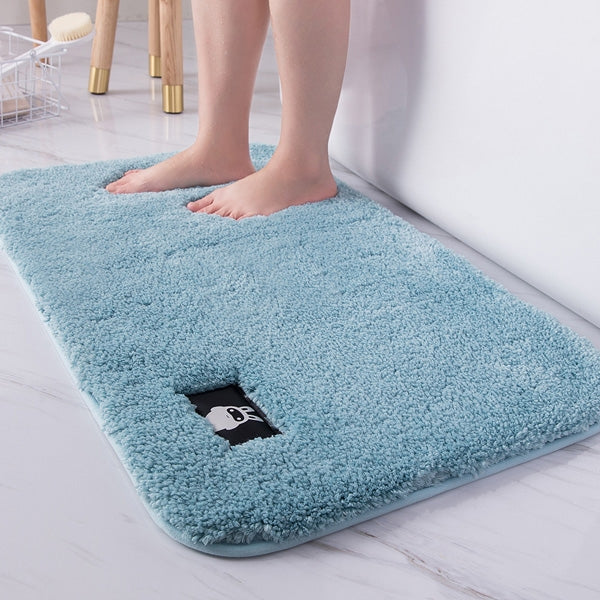 Tapis de bain absorbant antidérapant pour WC et chambre à coucher, 40x60cm, 50x80cm