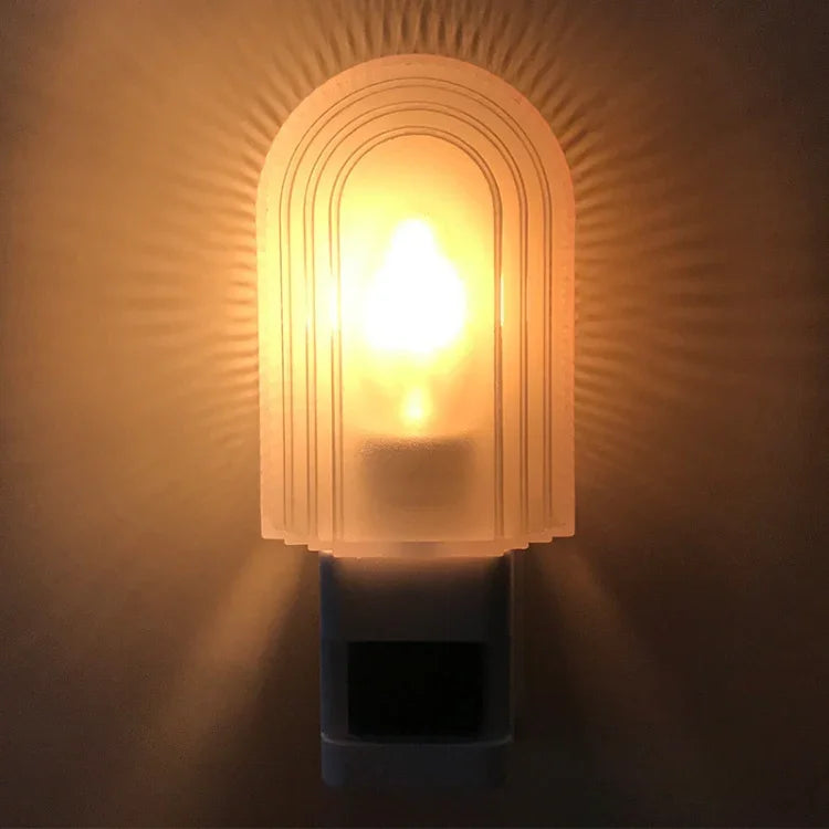 Veilleuse LED intelligente A38 à capteur, pour l'allaitement et la protection des yeux, lampe de chevet, prise RU