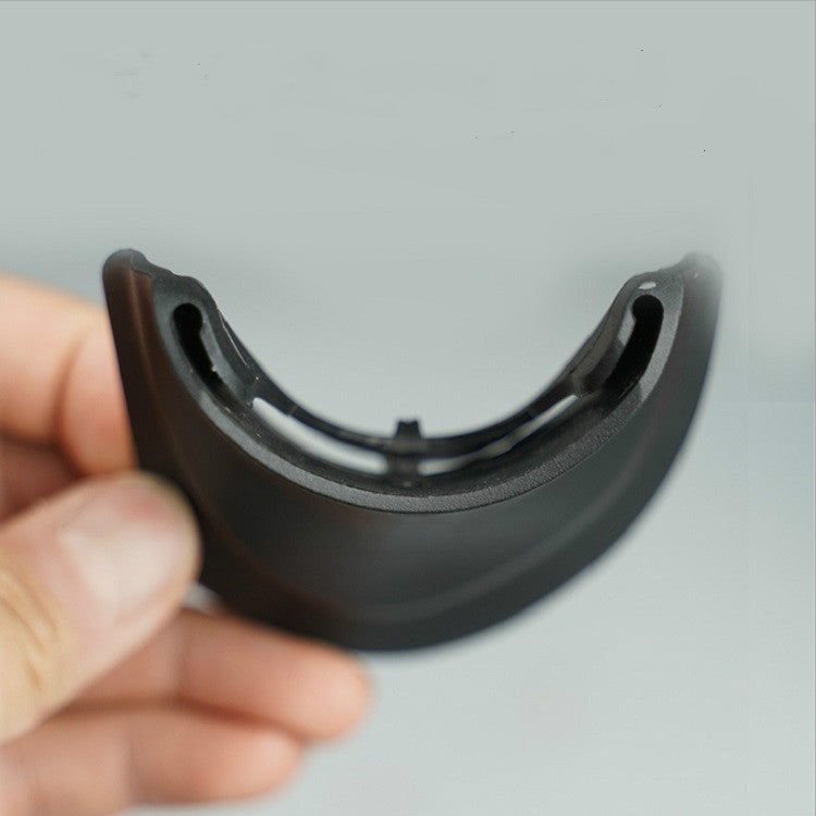 1 paire de garde-boue en caoutchouc universel en forme de queue de poisson pour trottinette électrique Xiaomi Mijia M365 / M365 Pro, 7,5 x 7 cm