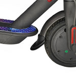 1 paire de garde-boue en caoutchouc universel en forme de queue de poisson pour trottinette électrique Xiaomi Mijia M365 / M365 Pro, 7,5 x 7 cm