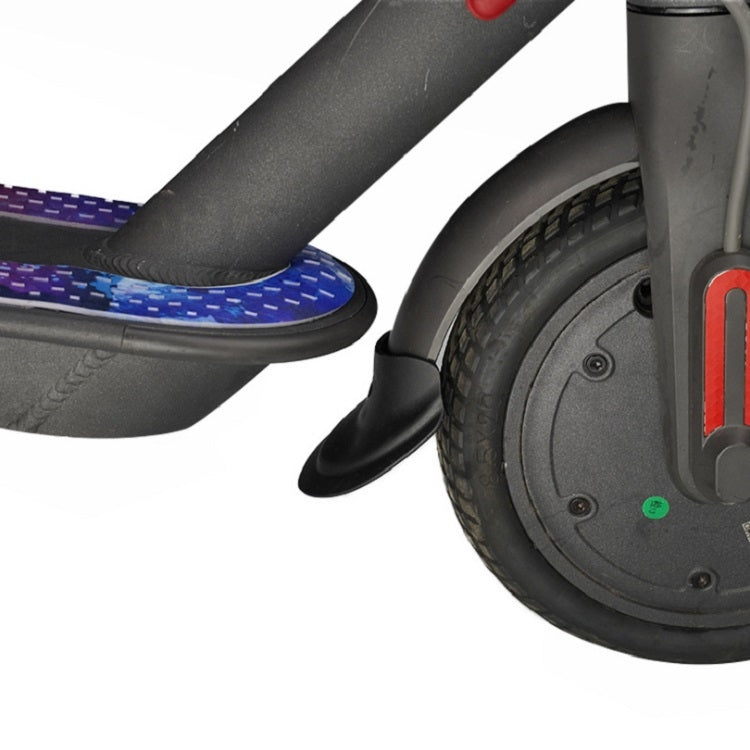 1 paire de garde-boue en caoutchouc universel en forme de queue de poisson pour trottinette électrique Xiaomi Mijia M365 / M365 Pro, 7,5 x 7 cm