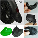 1 paire de garde-boue en caoutchouc universel en forme de queue de poisson pour trottinette électrique Xiaomi Mijia M365 / M365 Pro, 7,5 x 7 cm