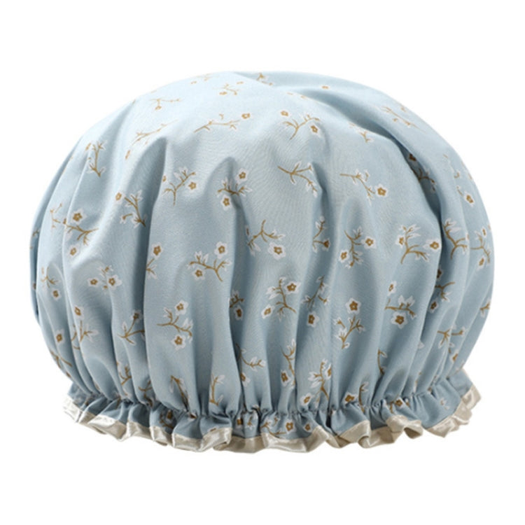 Bonnet de bain épais imperméable, double couche, couvre-cheveux de douche, accessoires pour femmes, bonnets de douche, taille : 28 cm