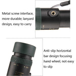 LUXUN 8-24X30 Télescope monoculaire à vision nocturne scintillante avec pince pour téléphone et trépied, avec pince pour téléphone et trépied