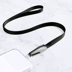 Lanière de téléphone anti-perte pour véhicule électrique avec patch, style : modèle tour de cou, modèle bandoulière