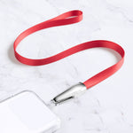 Lanière de téléphone anti-perte pour véhicule électrique avec patch, style : modèle tour de cou, modèle bandoulière