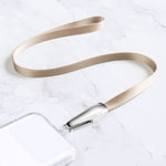 Lanière de téléphone anti-perte pour véhicule électrique avec patch, style : modèle tour de cou, modèle bandoulière