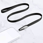 Lanière de téléphone anti-perte pour véhicule électrique avec patch, style : modèle tour de cou, modèle bandoulière