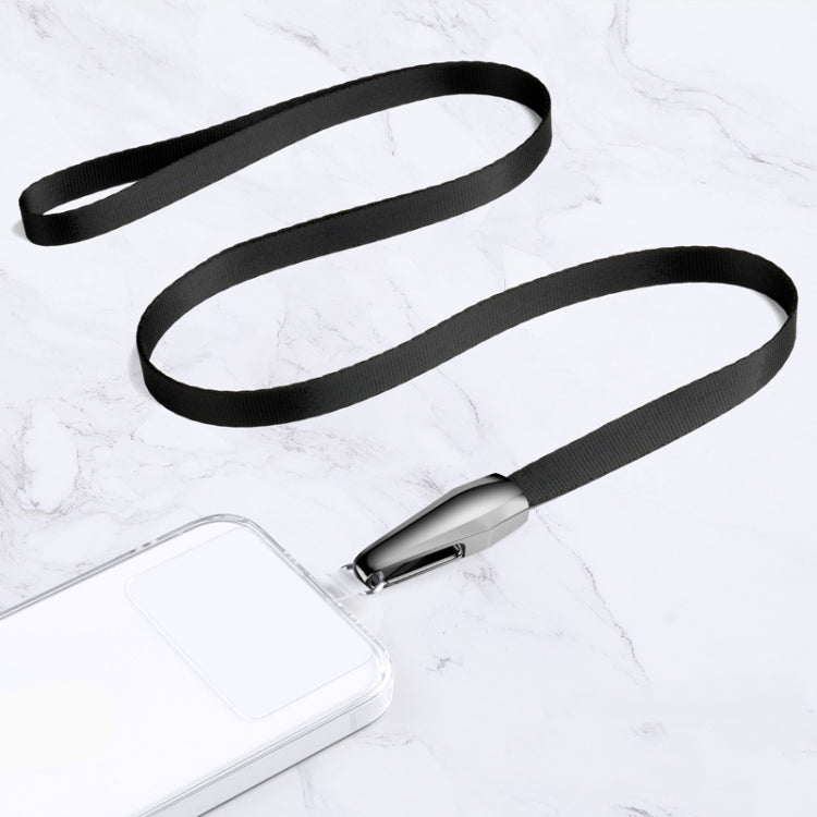 Lanière de téléphone anti-perte pour véhicule électrique avec patch, style : modèle tour de cou, modèle bandoulière
