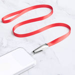Lanière de téléphone anti-perte pour véhicule électrique avec patch, style : modèle tour de cou, modèle bandoulière
