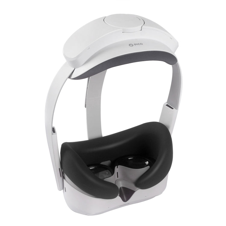 Pour Pico Neo 4 Masque oculaire en silicone pour lunettes VR, coussinet de visage, blanc