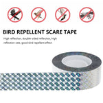 Double-sided Reflective Bird Repeller Ribbon Bird Chaser Garden Tool, 2.4 x 100m, 4.8 x 50m, 4.8 x 80m, 4.8 x 110m