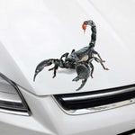 Creative Personality Scratch Cover  Car Body Sticker, Black Spider, Spider Pair, Scorpion, Lizard