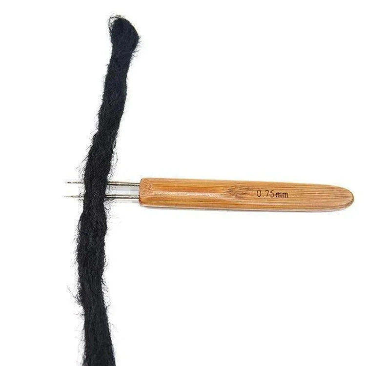 20 crochets pour tresses sales, outil de tricot de perruque à crochet simple et double, 0,5 crochet simple, 0,75 crochet simple, 0,5 crochet double, 0,75 crochet double