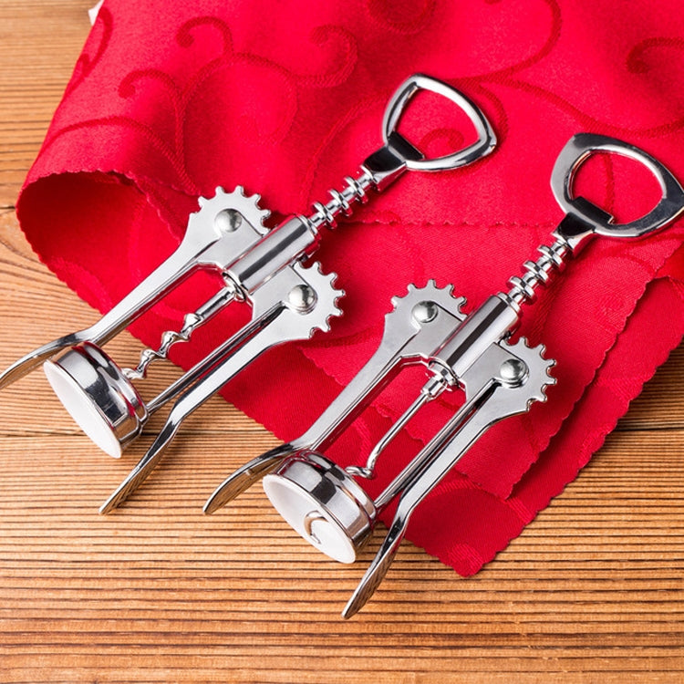 2 ouvre-bouteilles de vin rouge multifonctionnels en alliage de zinc pour la cuisine, ouvre-bouteilles en alliage de zinc