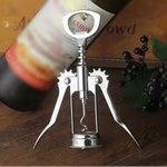 2 ouvre-bouteilles de vin rouge multifonctionnels en alliage de zinc pour la cuisine, ouvre-bouteilles en alliage de zinc