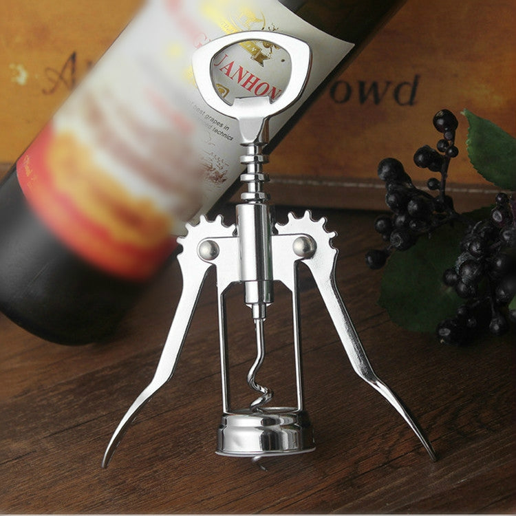 2 ouvre-bouteilles de vin rouge multifonctionnels en alliage de zinc pour la cuisine, ouvre-bouteilles en alliage de zinc