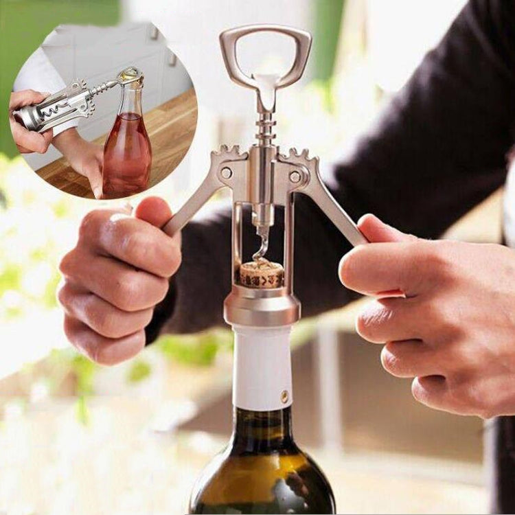 2 ouvre-bouteilles de vin rouge multifonctionnels en alliage de zinc pour la cuisine, ouvre-bouteilles en alliage de zinc