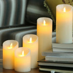 3 PCS Bougie électronique LED Lumière Anniversaire Mariage Décoration Maison Accessoires Bougeoir, Rechargeable, Taille :, Rechargeable 7,5 x 10CM, Rechargeable 7,5 x 12,5CM, Rechargeable 7,5 x 15CM, Rechargeable 7,5 x 17,5CM, Rechargeable 7,5 x 20CM