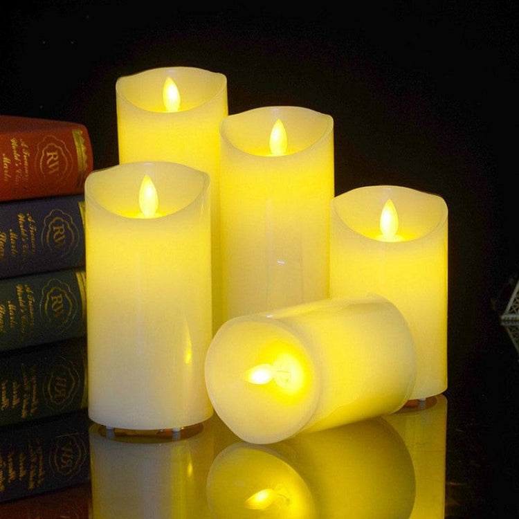 3 PCS Bougie électronique LED Lumière Anniversaire Mariage Décoration Maison Accessoires Bougeoir, Rechargeable, Taille :, Rechargeable 7,5 x 10CM, Rechargeable 7,5 x 12,5CM, Rechargeable 7,5 x 15CM, Rechargeable 7,5 x 17,5CM, Rechargeable 7,5 x 20CM