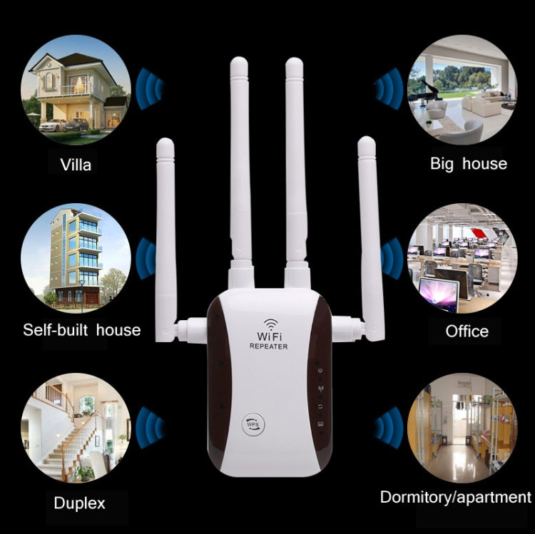 Amplificateur de signal WIFI CF-WR758AC, répéteur d'amélioration de réseau sans fil, prise EU, prise US, prise AU, prise UK