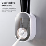 Distributeur de dentifrice mural automatique