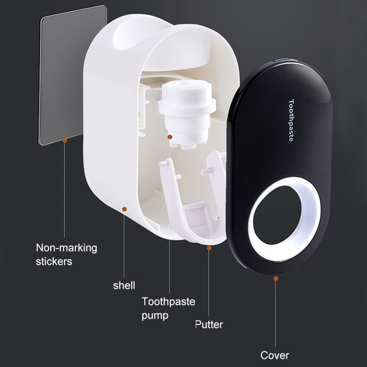 Distributeur de dentifrice mural automatique
