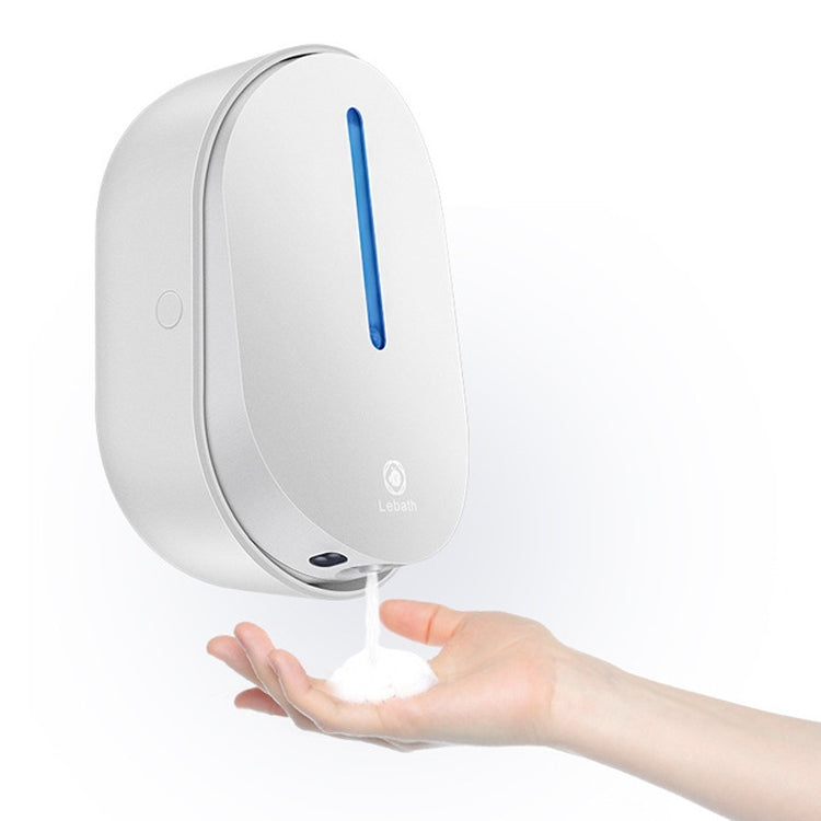 Distributeur de savon moussant automatique à induction murale Lebath pour enfants, distributeur USB mural