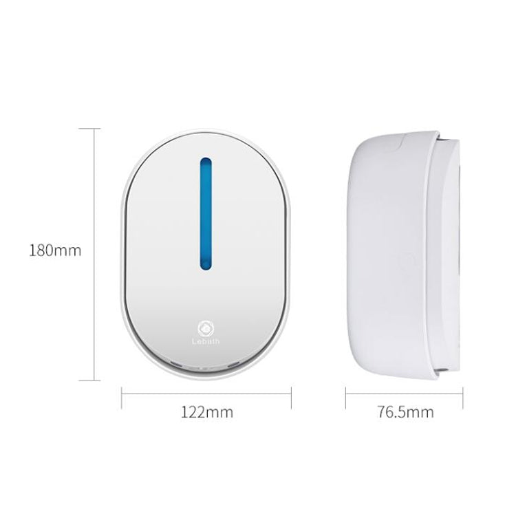 Distributeur de savon moussant automatique à induction murale Lebath pour enfants, distributeur USB mural