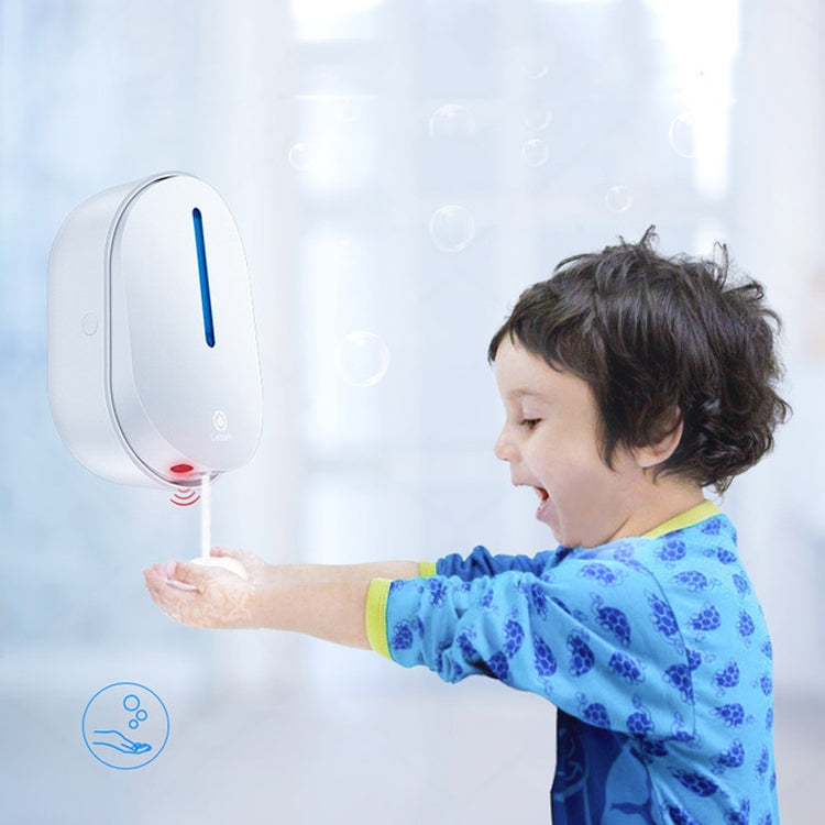 Distributeur de savon moussant automatique à induction murale Lebath pour enfants, distributeur USB mural