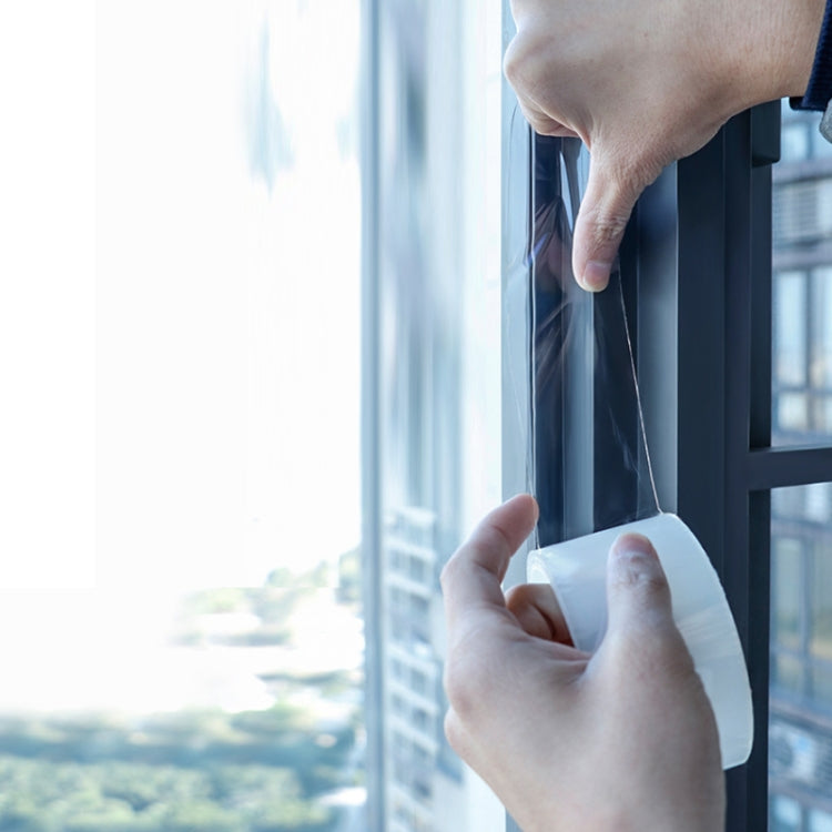 Bande d'étanchéité pour interstices de châssis de fenêtre en acier plastique 0,25 mm, largeur 5 cm x longueur 10 m, largeur 3 cm x longueur 15 m, largeur 5 cm x longueur 15 m