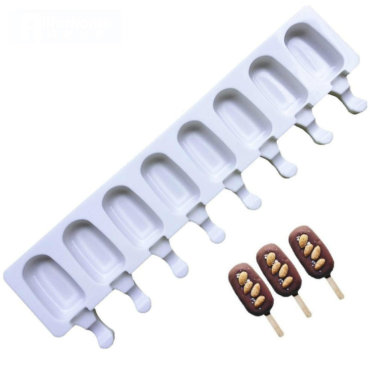 Moule à glace en silicone à 8 cavités, créatif fait à la main, moule à glaçons, moule à glace à 8 cavités