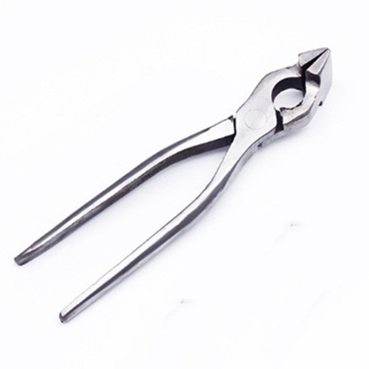 Pince pour boîte supérieure, outils pour fabrication de cuir, bagages, sacs à main, portefeuilles, sac à dos, tête droite, tête coudée