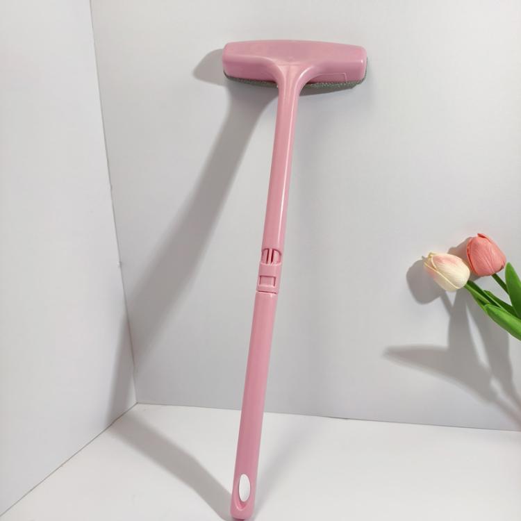 Brosse d'écran détachable à long manche, nettoyeur de filet anti-vol, brosse de nettoyage multifonctionnelle pour écran de rainure de dépoussiérage