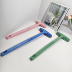 Brosse d'écran détachable à long manche, nettoyeur de filet anti-vol, brosse de nettoyage multifonctionnelle pour écran de rainure de dépoussiérage